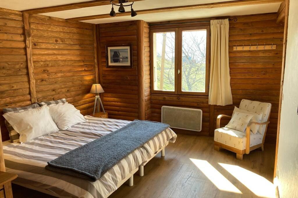 Paisible Chalet Montagne Avec Option Jacuzzi Séez Exterior photo