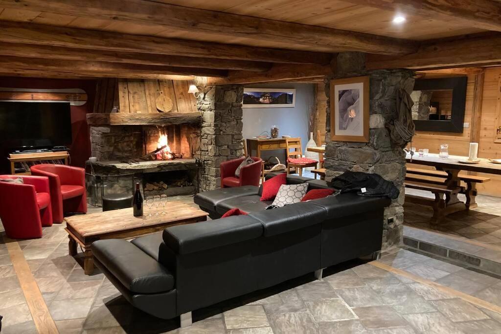 Paisible Chalet Montagne Avec Option Jacuzzi Séez Exterior photo
