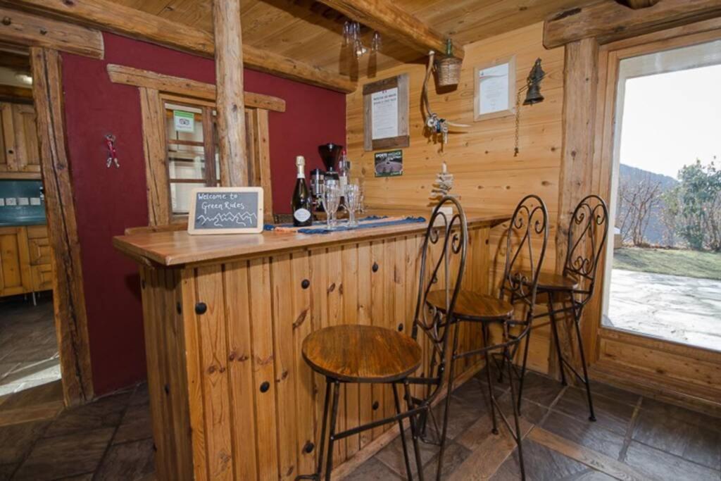 Paisible Chalet Montagne Avec Option Jacuzzi Séez Exterior photo